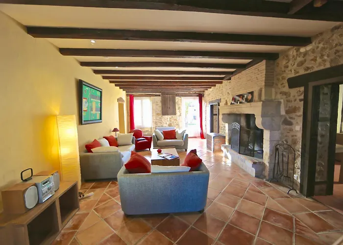 Maison Orchidee - De Groupe, Piscine & Nature En Perigord Ferienhaus Saint-Martial-de-Valette